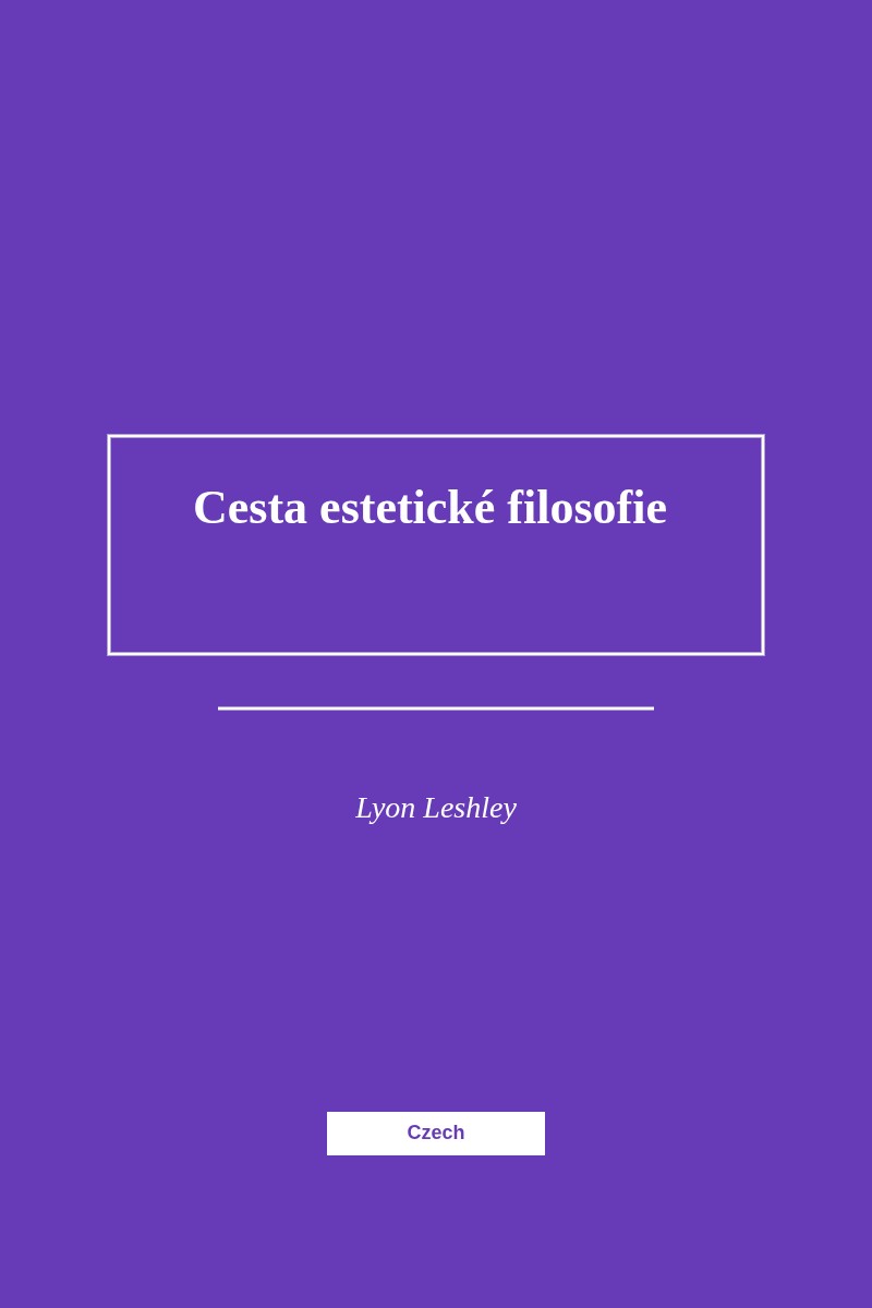Cesta estetické filozofie