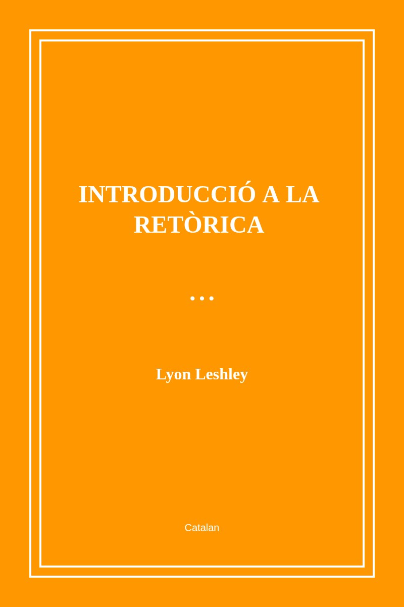 Introducció a la retòrica