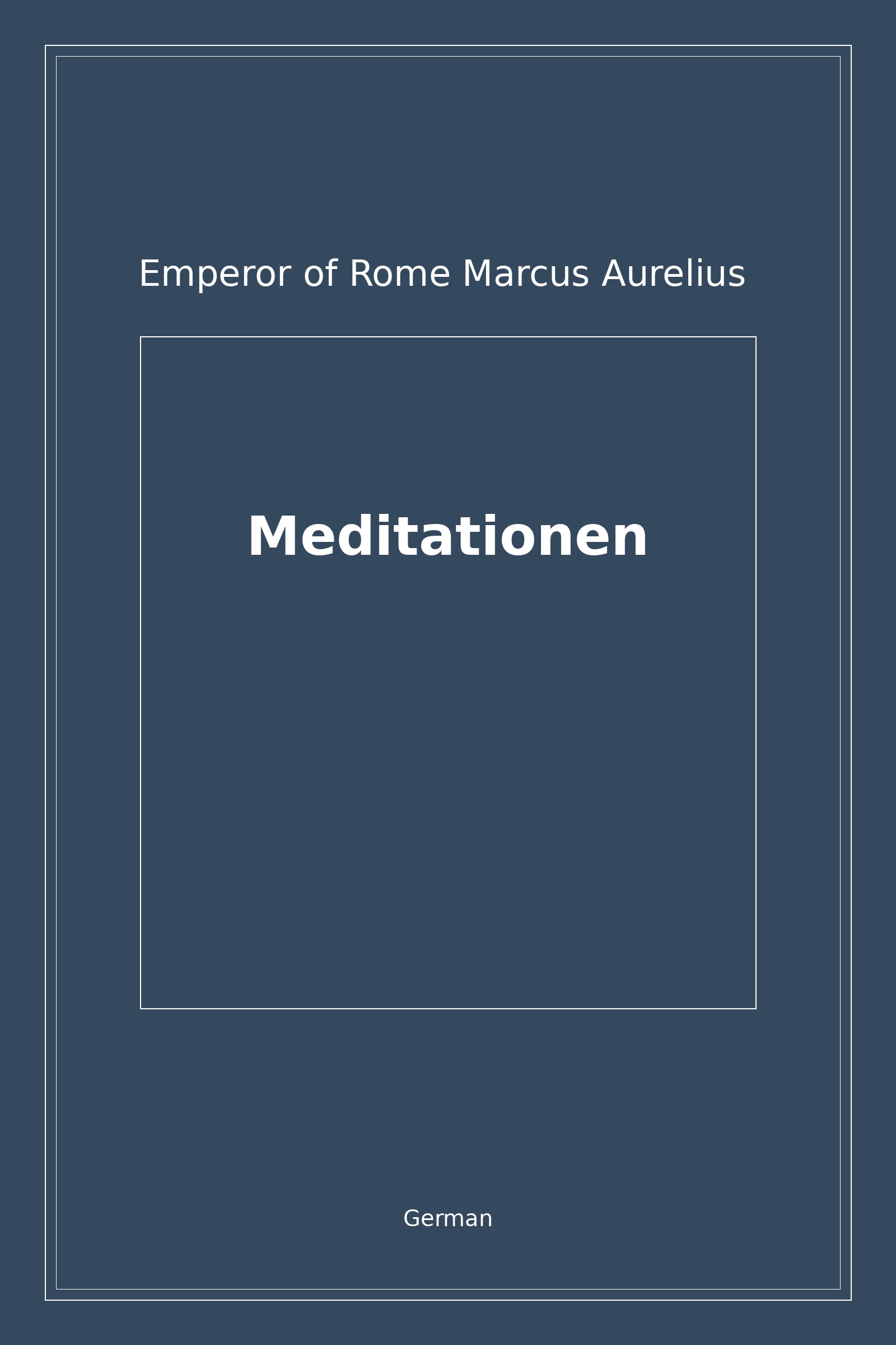 Meditationen (German)