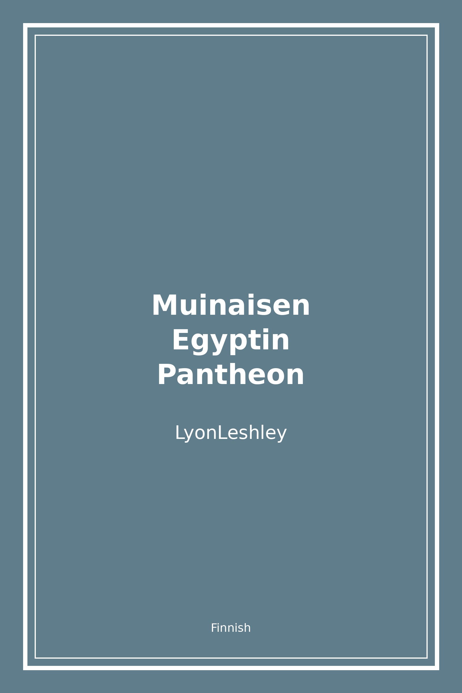 Muinaisen Egyptin Pantheon (Finnish)