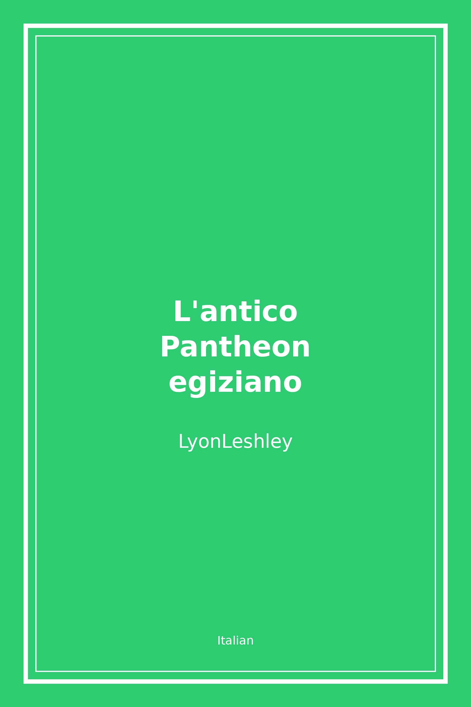 L'antico Pantheon egiziano (Italian)