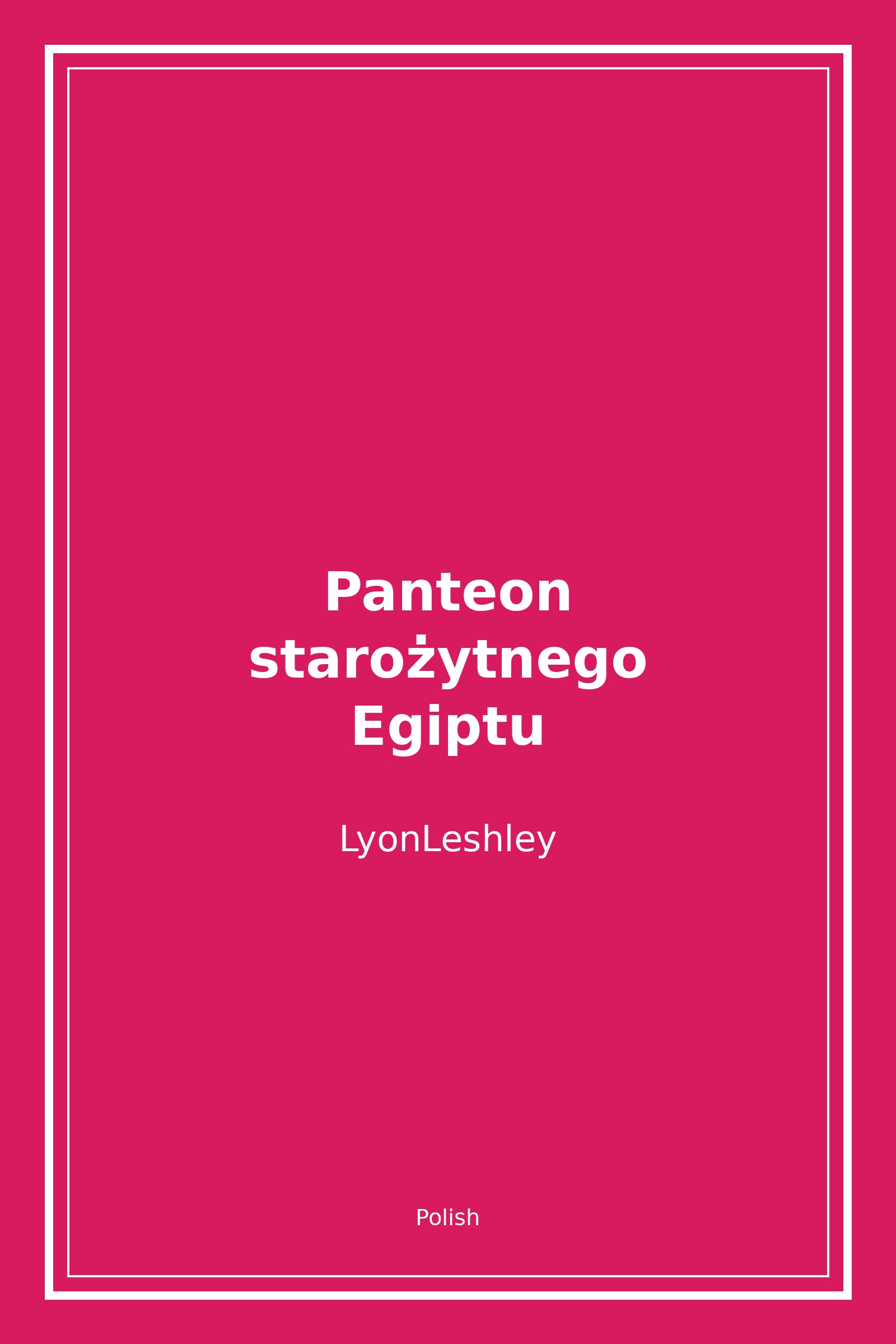 Panteon starożytnego Egiptu (Polish)