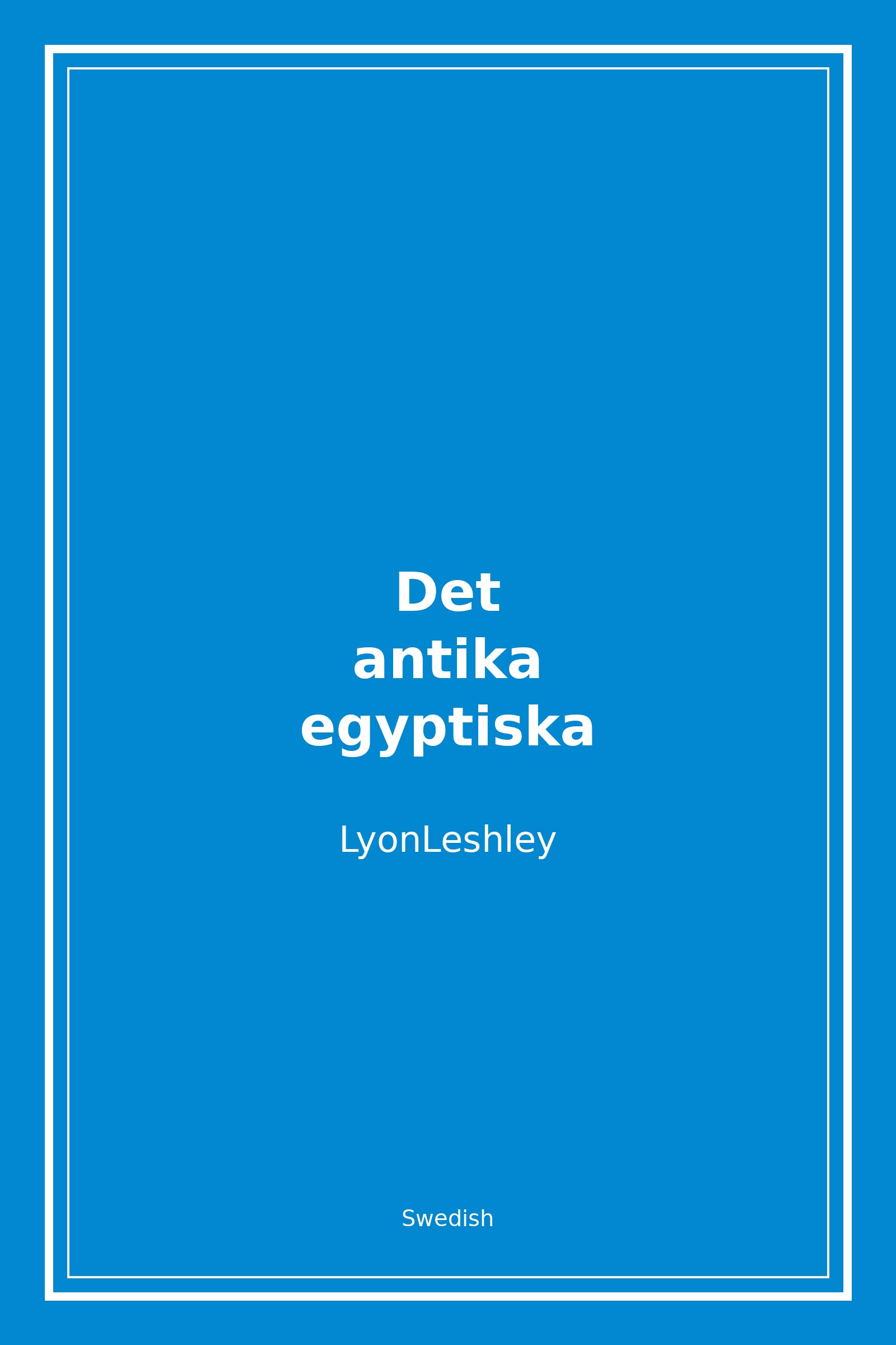 Det antika egyptiska Pantheon (Swedish)
