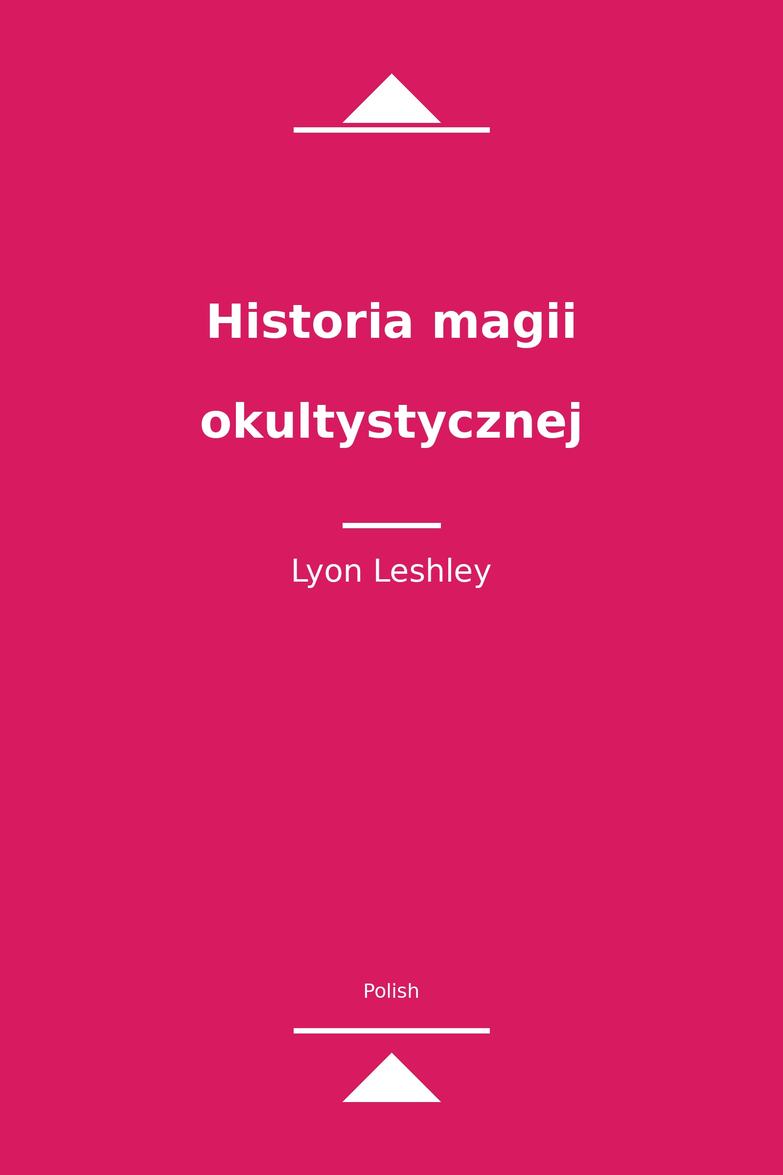 Historia magii okultystycznej (Polish)