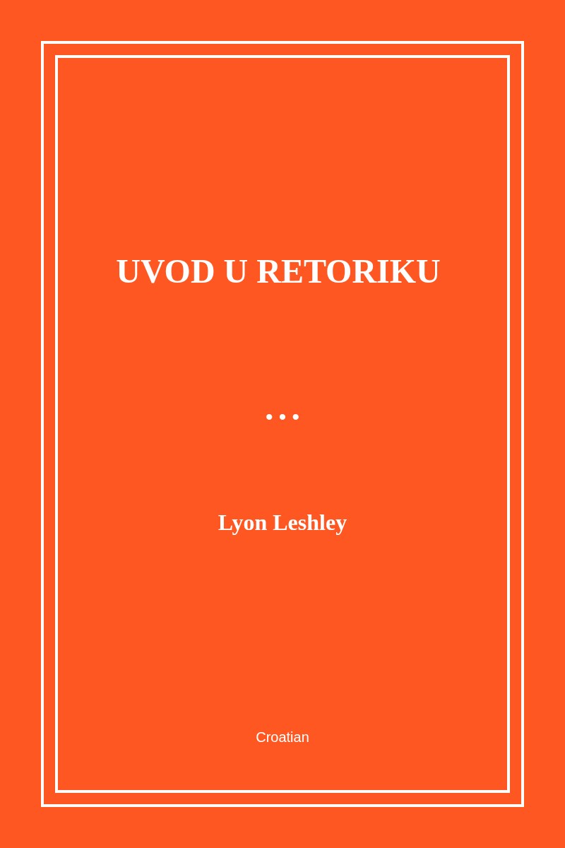 Uvod u retorika